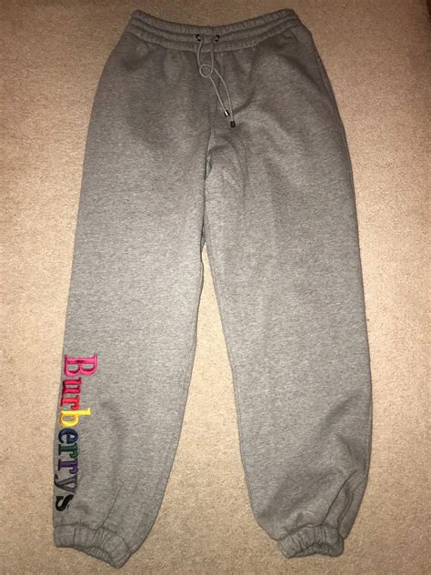 burberry tracksuit price|burberry rainbow sweatpants street.